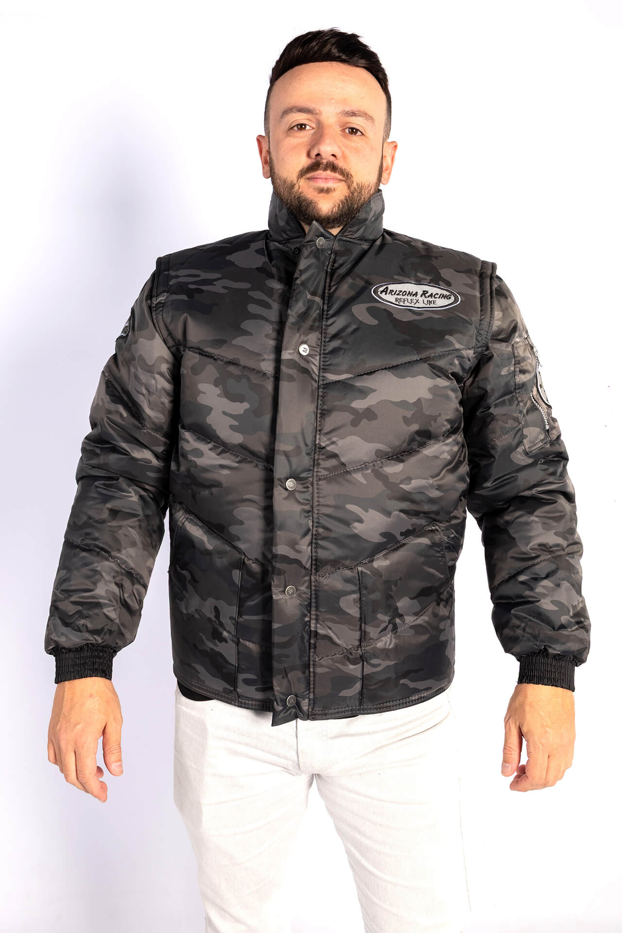 Jaqueta Arizona GP Refletiva e Emborrachada Camuflada - Imagem 2