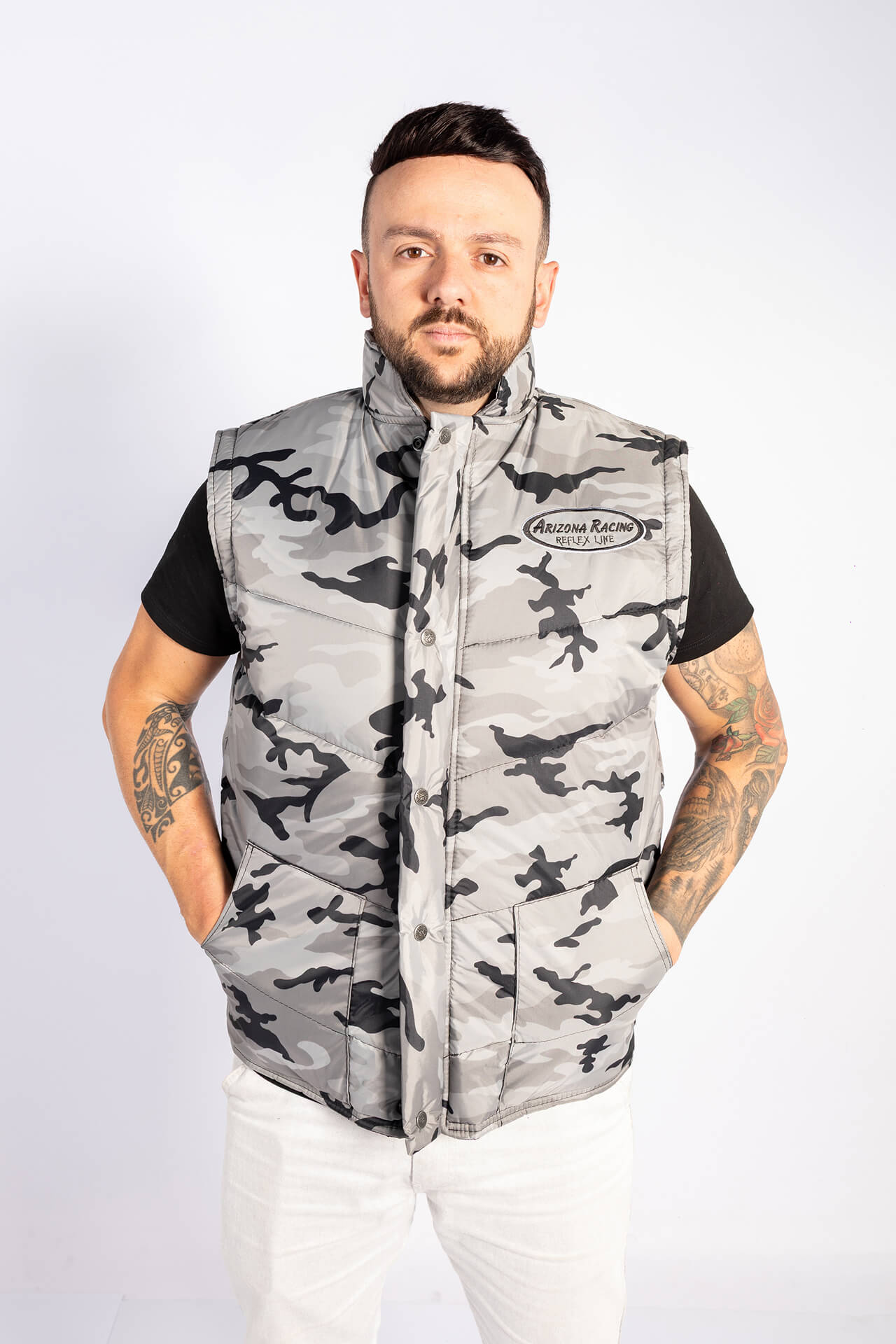 Jaqueta Arizona GP Refletiva e Emborrachada Camuflada - Imagem 11