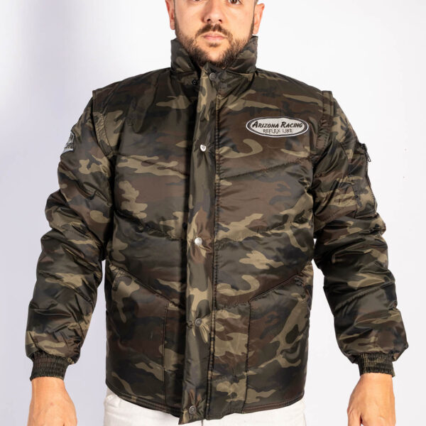 Jaqueta Arizona GP Refletiva e Emborrachada Camuflada
