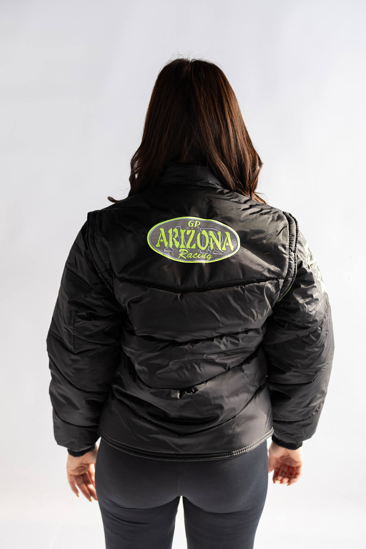 Jaqueta Refletiva Feminina Arizona GP Verde - Imagem 3